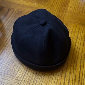 Black Beanie Cap